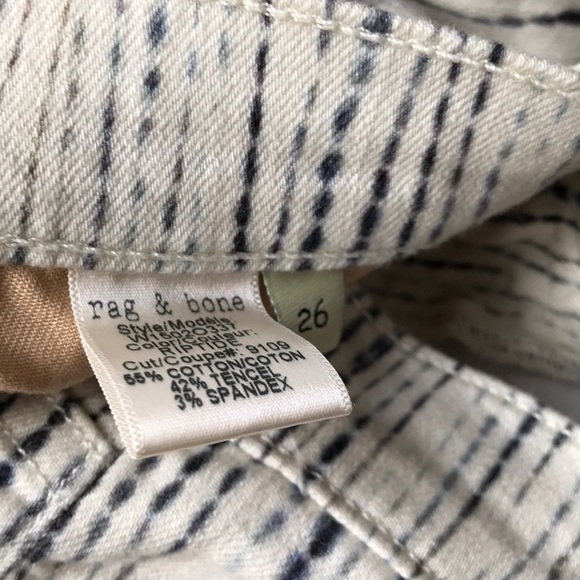 NWT Rag and Bone Riptide Skinny Jeans Size 26 - Picture 8 of 8